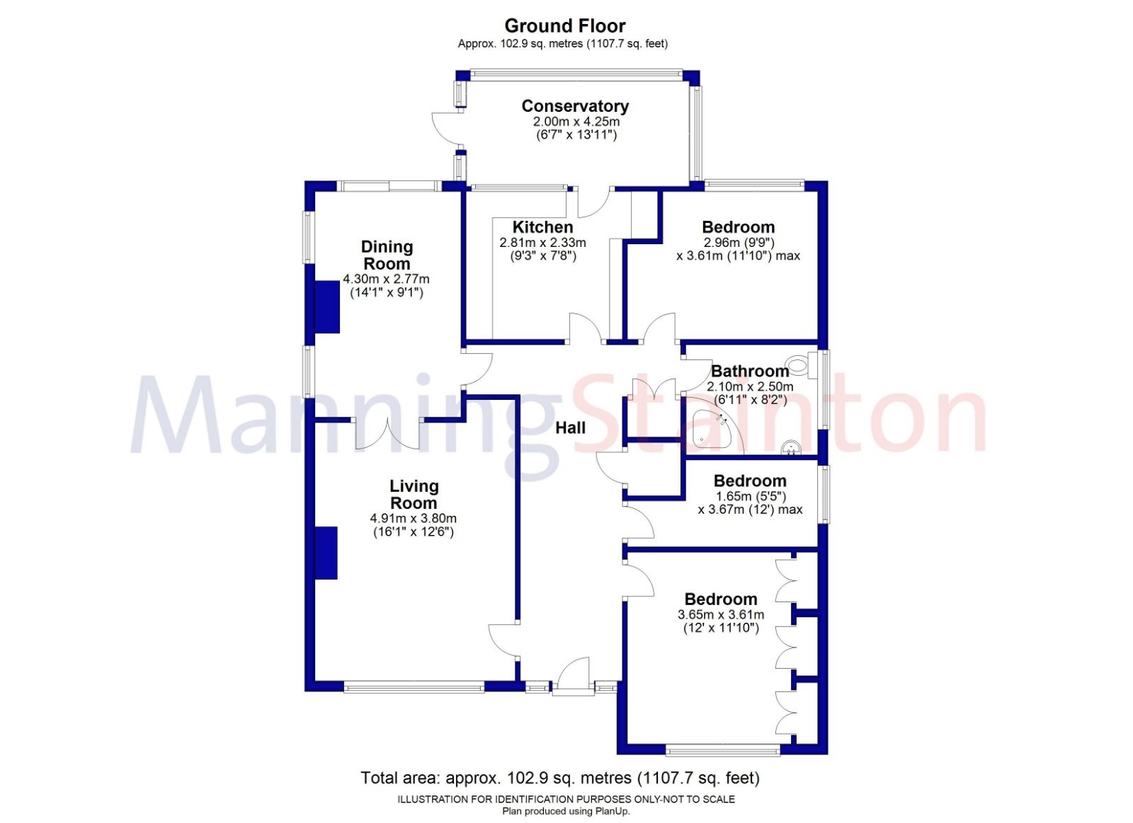 6, Holly Avenue, Leeds floorplan