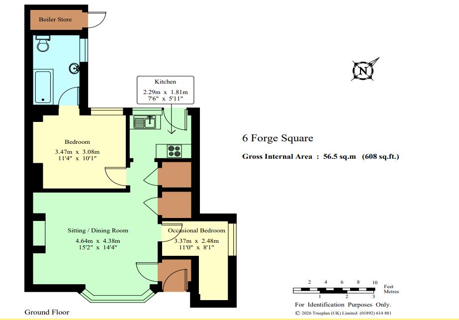 6 Forge Square, The Green, Tonbridge floorplan