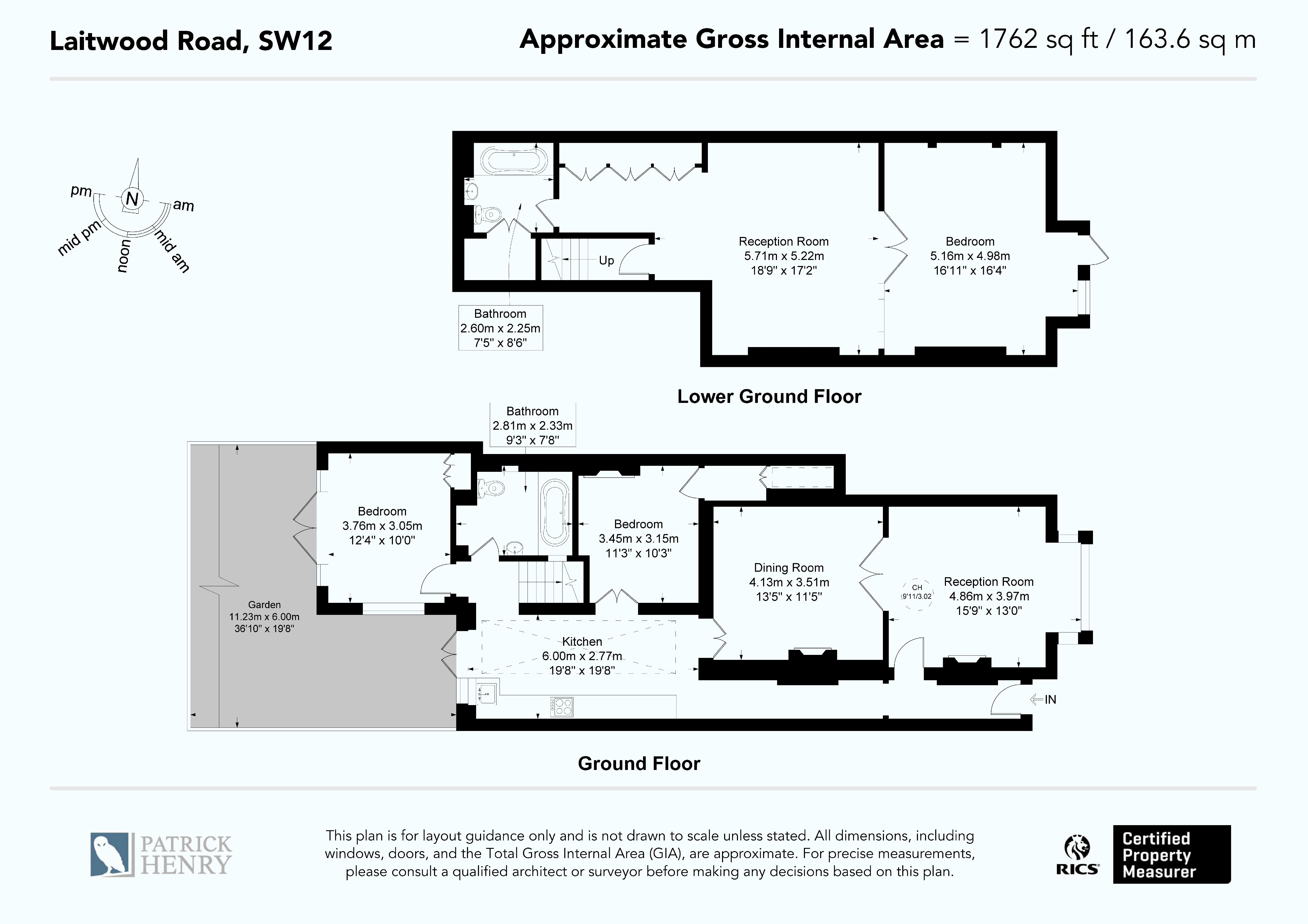 35a, Laitwood Road, London floorplan