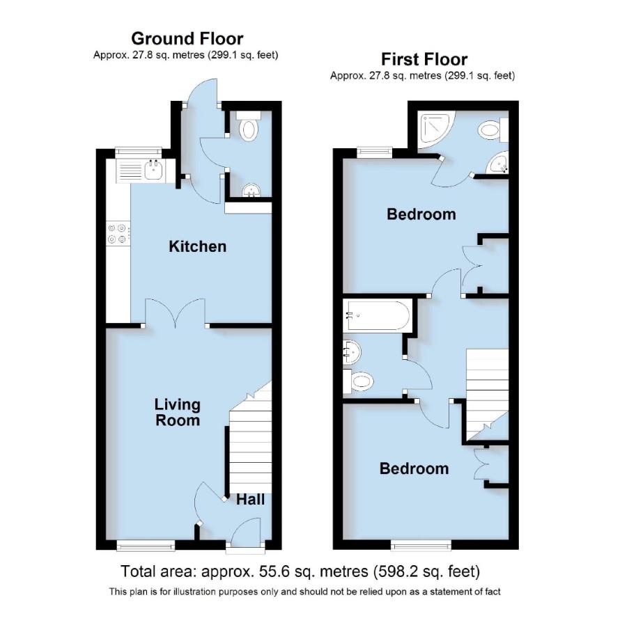 1, Viceroy Gardens, Leamington Spa floorplan