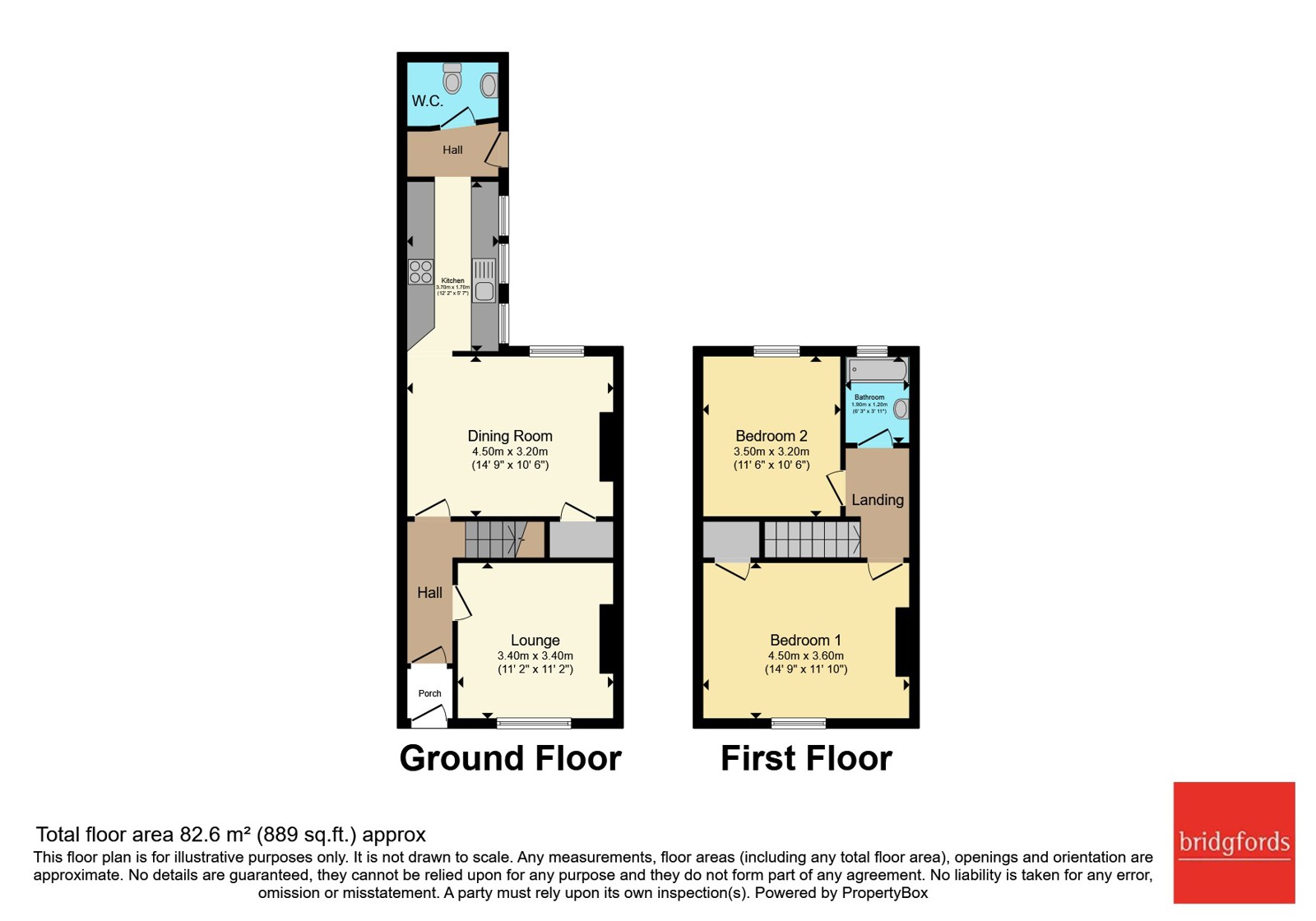 19, George Street, Durham floorplan