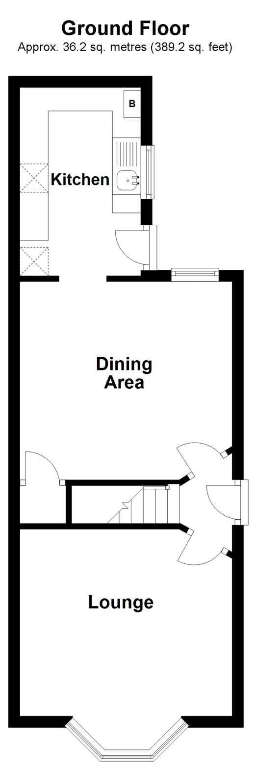 2 bed semidetached house for sale in Springhead Road, Northfleet
