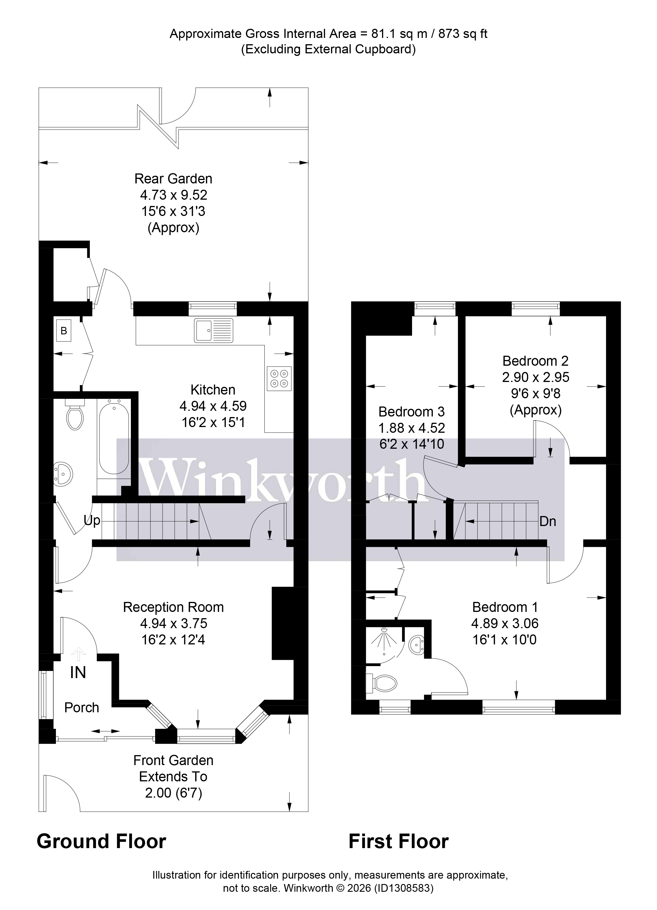 14, Glenhaven Avenue, Hertfordshire floorplan