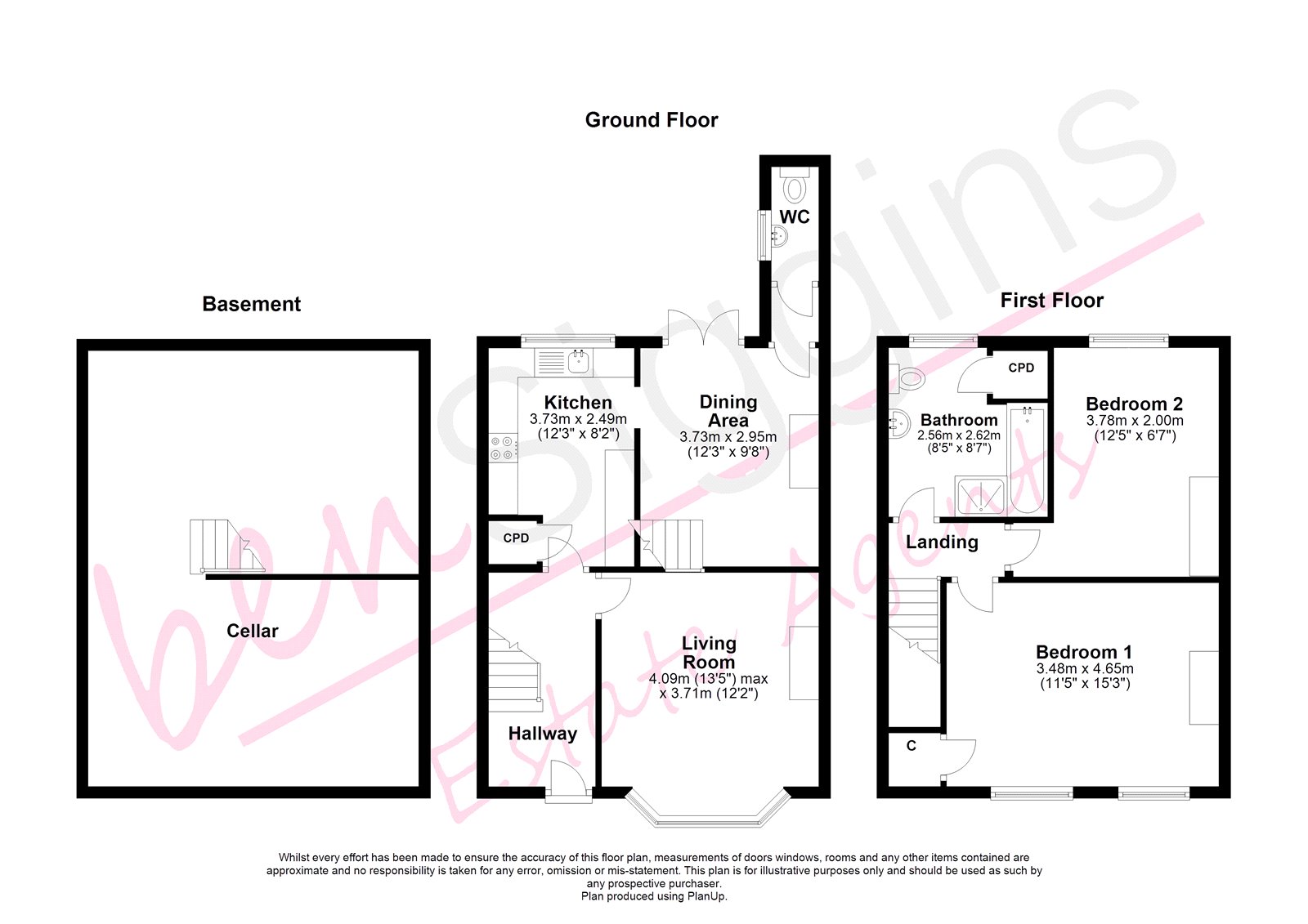 2 Bedrooms Terraced house for sale in Beaconsfield Road, Maidstone, Kent ME15