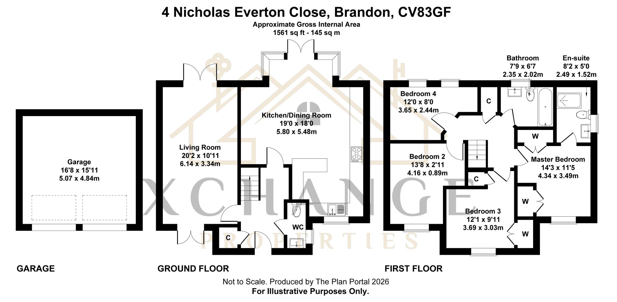 4 Nicholas Everton Close, Coventry floorplan