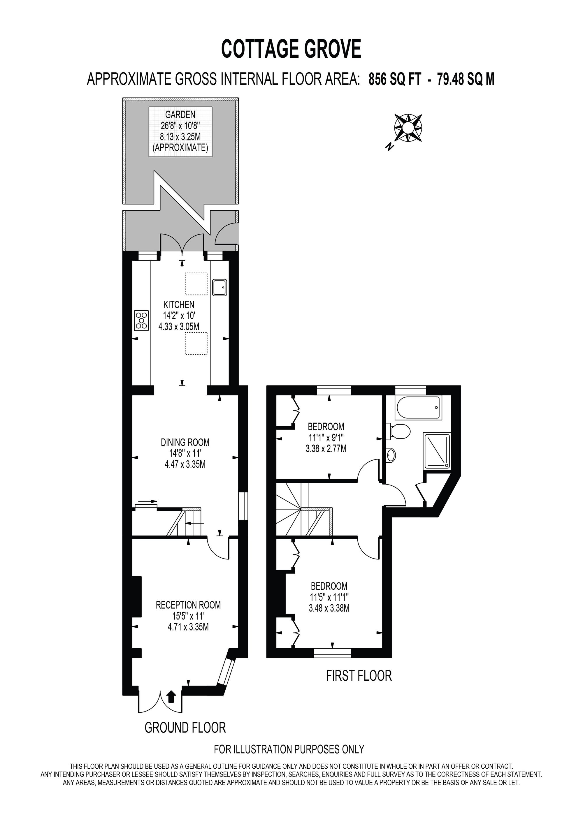 41 Cottage Grove, Surbiton floorplan