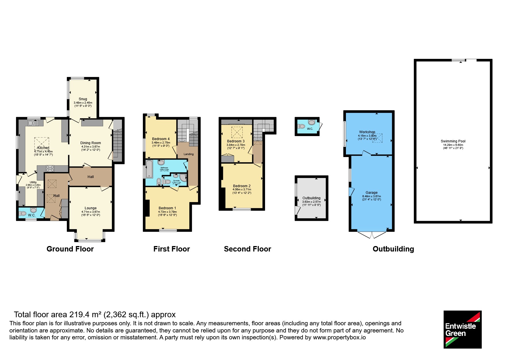 86, Black Bull Lane, Preston floorplan