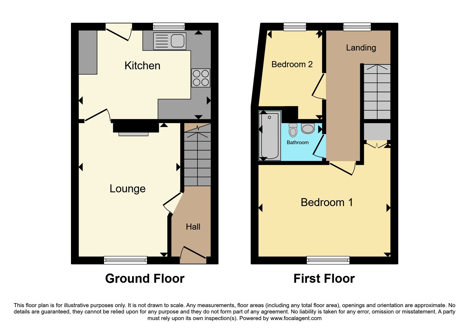 1A, Fair Street, St Columb floorplan