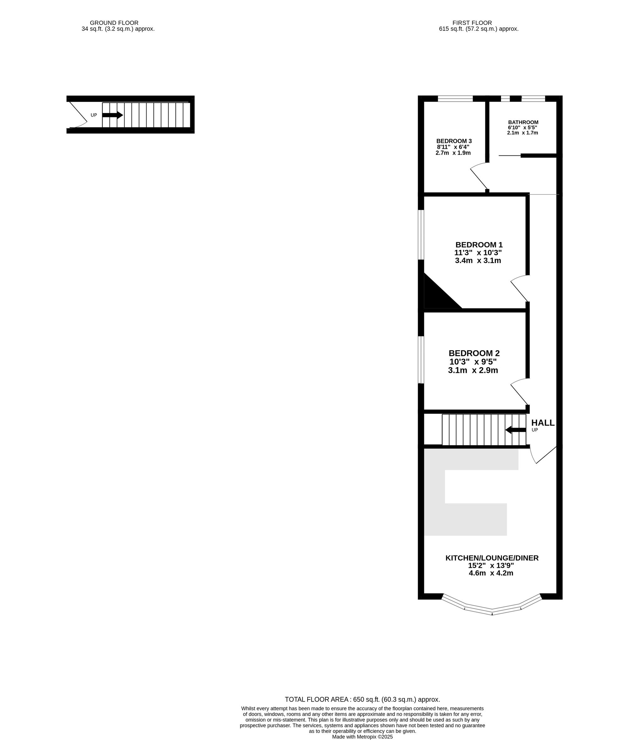 1285a Christchurch Road, Bournemouth floorplan