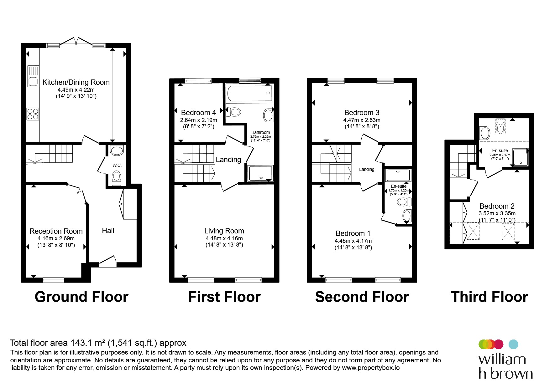 5, Stockwell Court, Barnsley floorplan