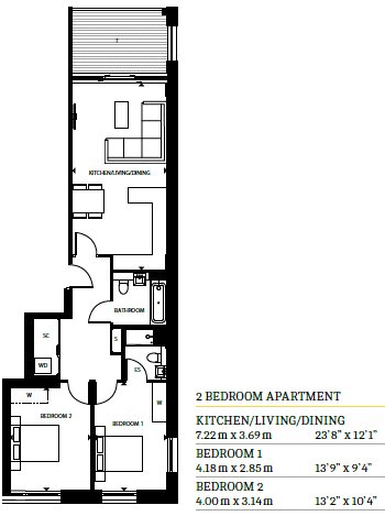 2 Bedrooms Flat for sale in Caledonian Road, London N7