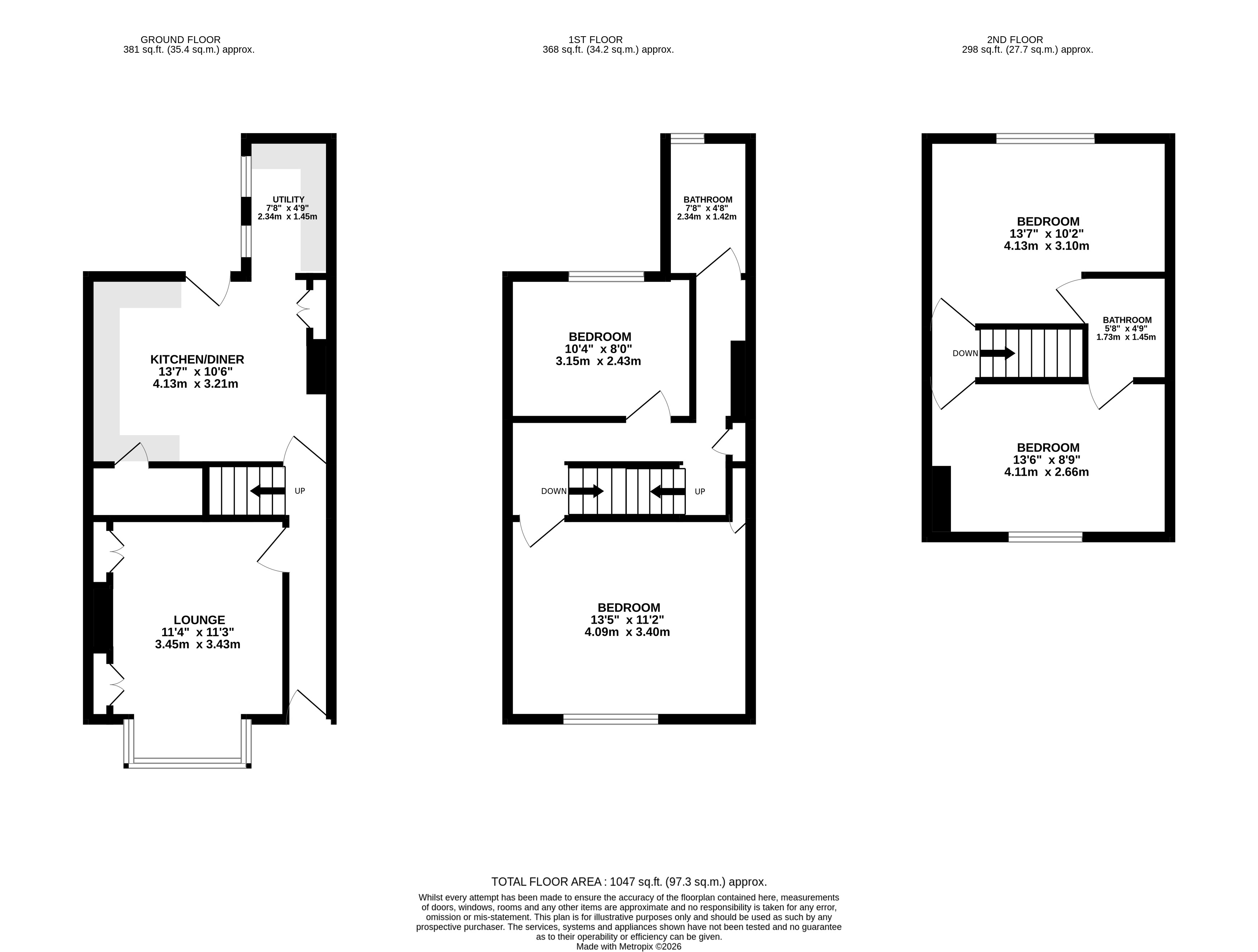 8, East Parade, West Yorkshire floorplan