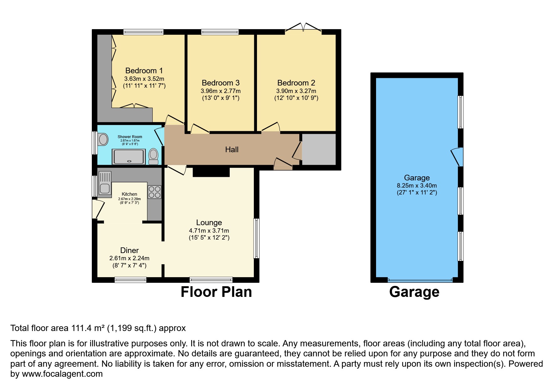2, Orchard Close, Loughborough floorplan