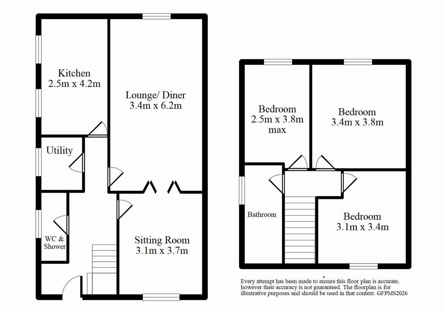 55, Dale Croft Rise, Bradford floorplan