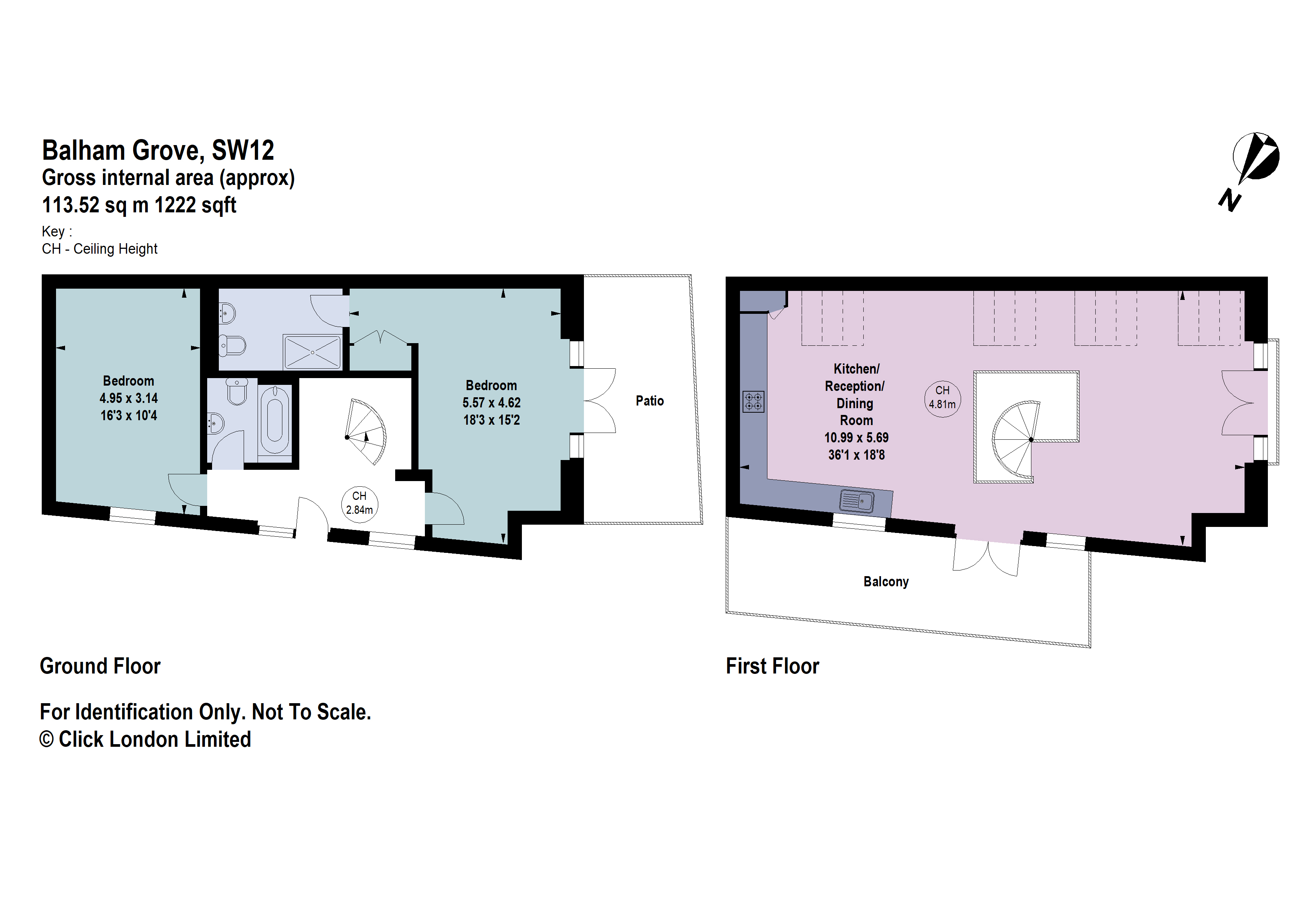 Balham Grove, London SW12, 2 bedroom mews house for sale 62840386