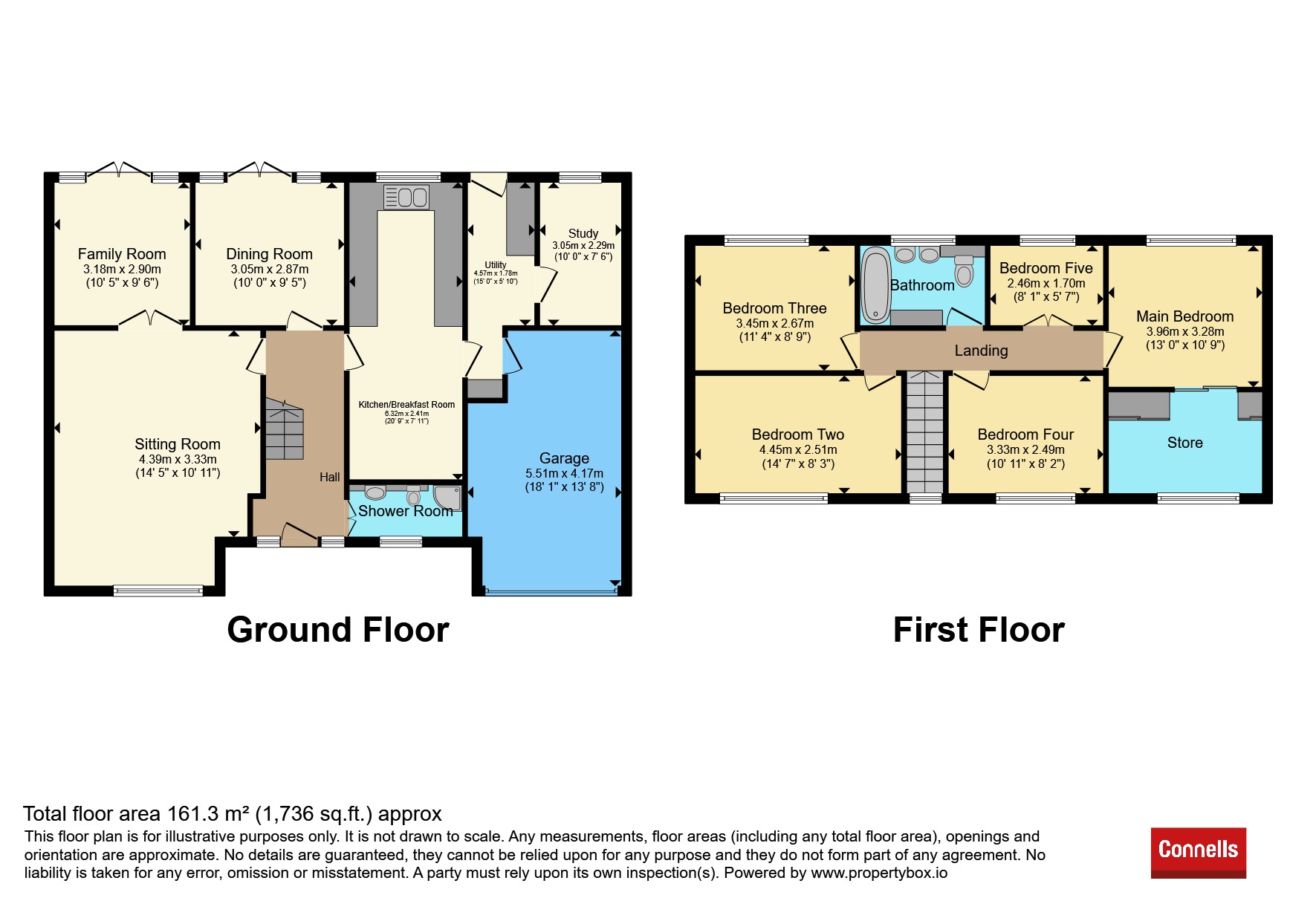1, Warwick Place, Southam floorplan