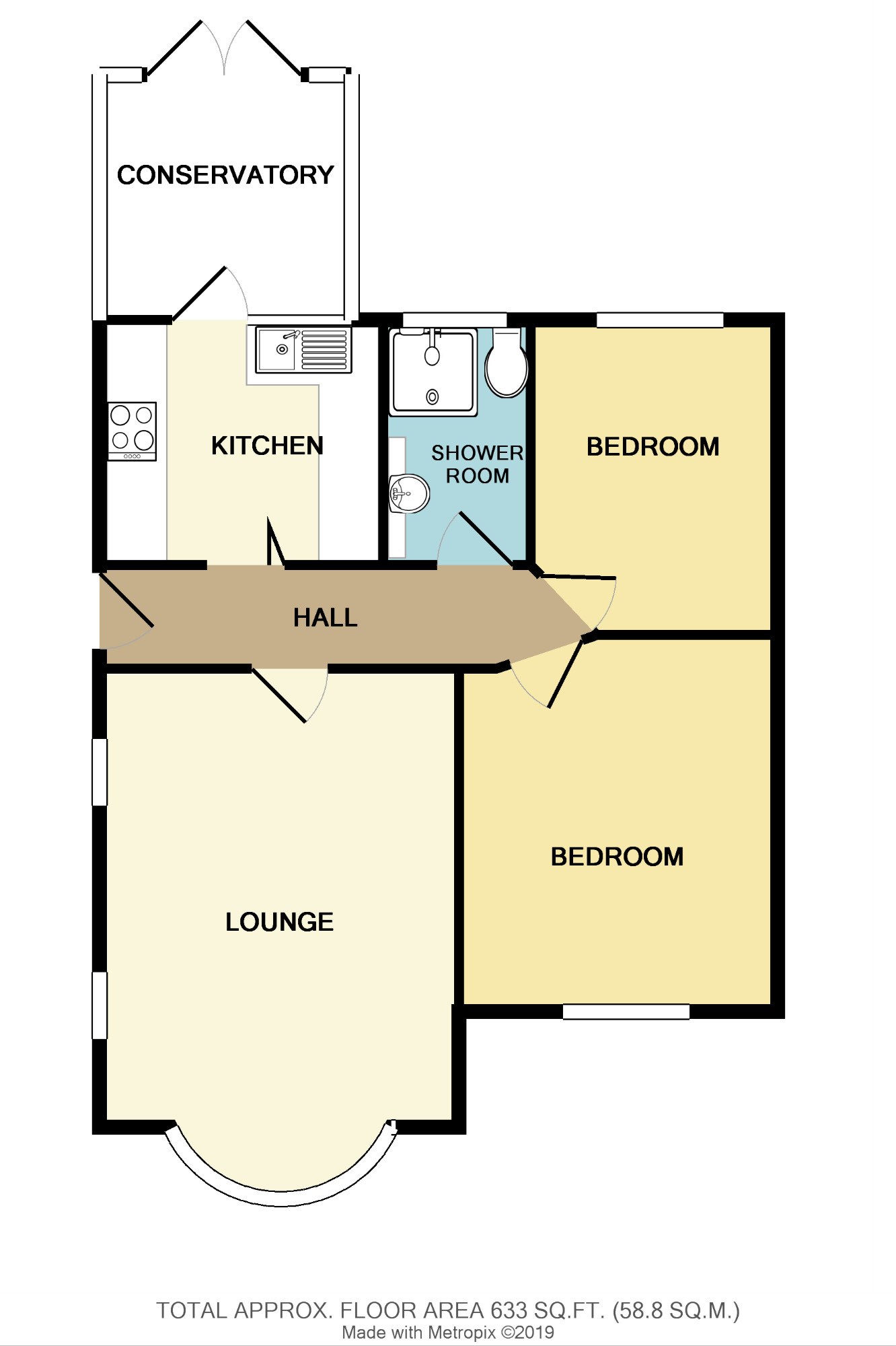 2 Bedrooms Semi-detached bungalow for sale in Cornhill Avenue, Hockley SS5