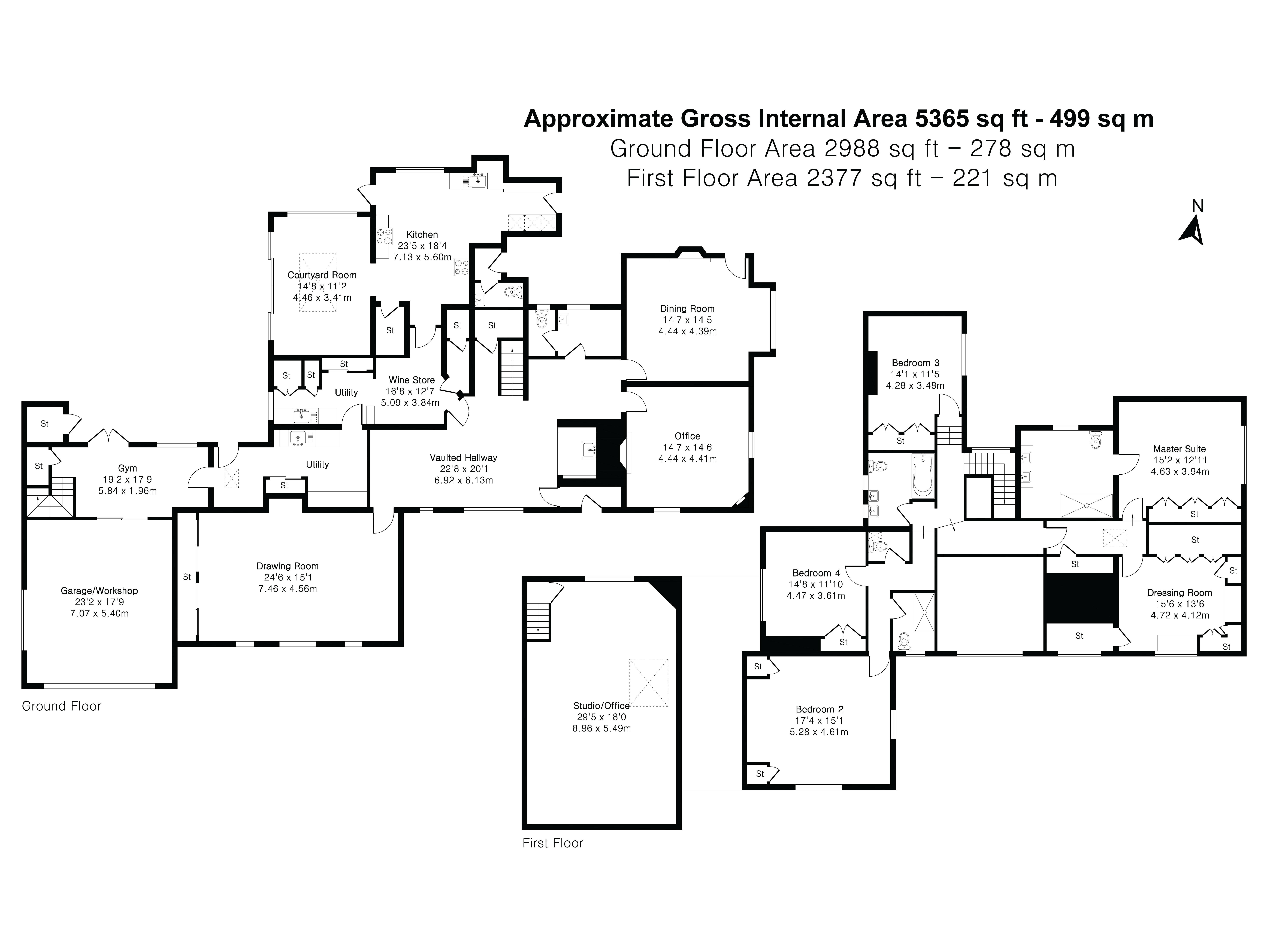 Church Lane, Cranleigh floorplan