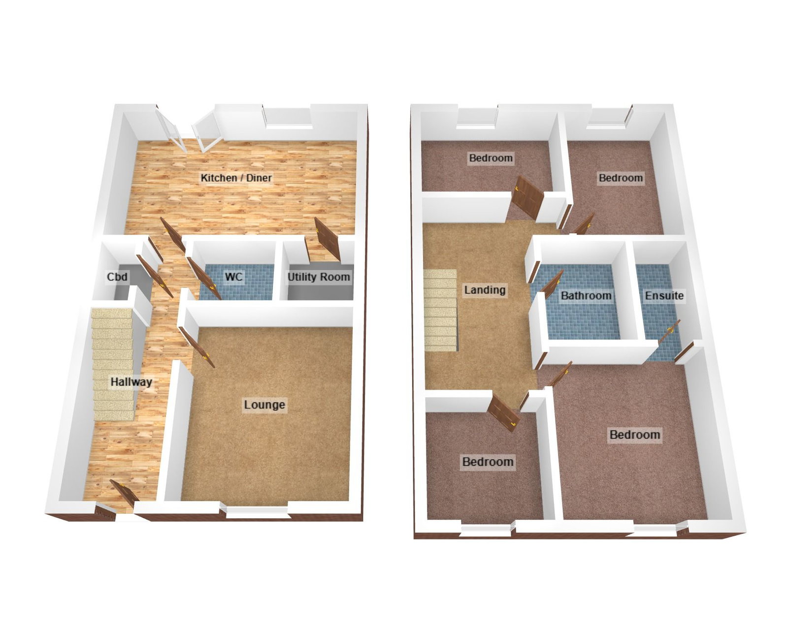 2, Bro Ger-y-Nant, Caerphilly floorplan