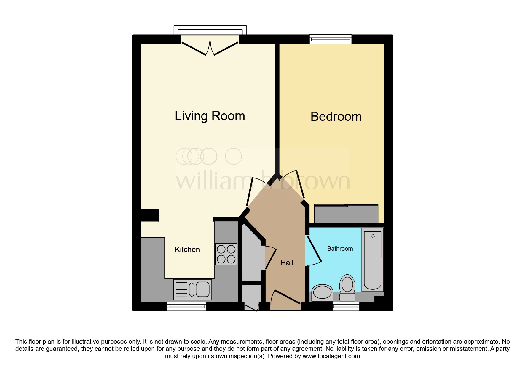 Apartment 26, 204, Sandhills Avenue, Leicester floorplan