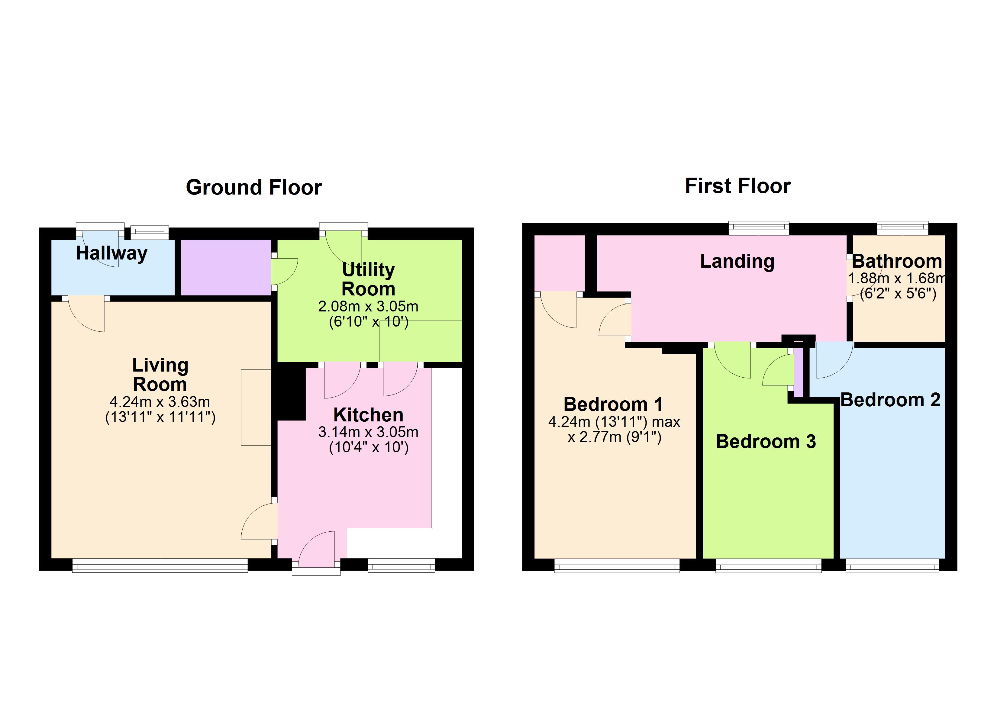 3 Bedrooms Town house for sale in Morland Place, Sheffield S14