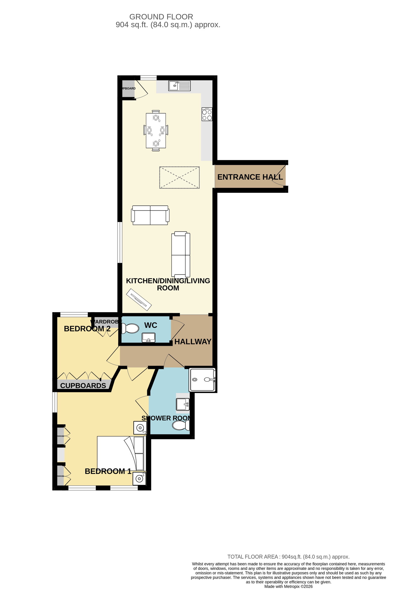 10 Loves Hill Court,South Road, Bath floorplan