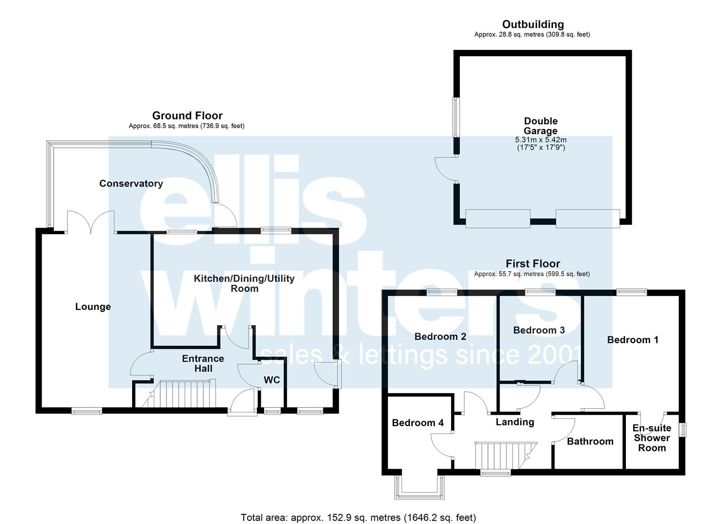 50, Constable Road, St. Ives floorplan