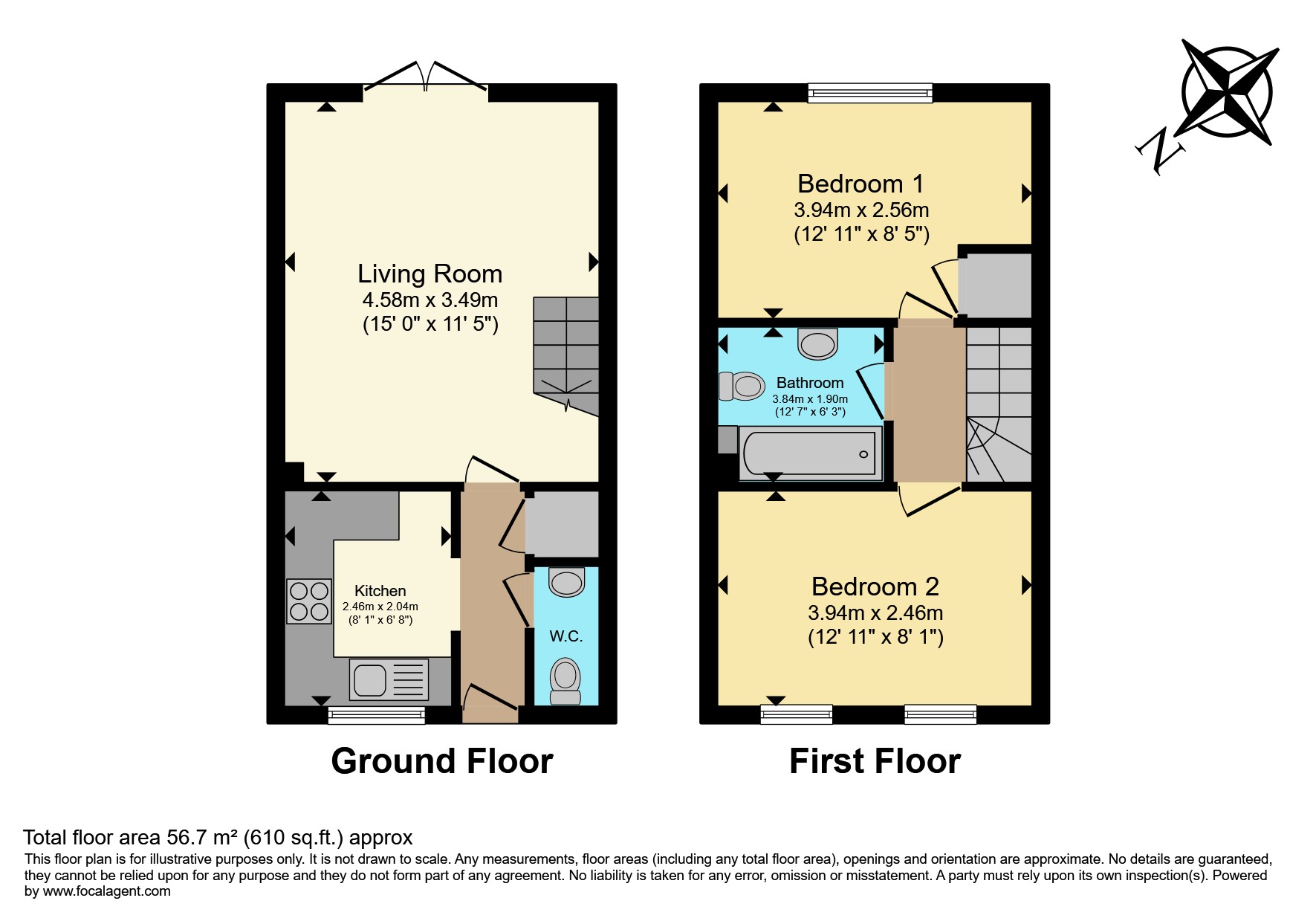 42, Cheldoc Rise, St Marys Island, Chatham floorplan