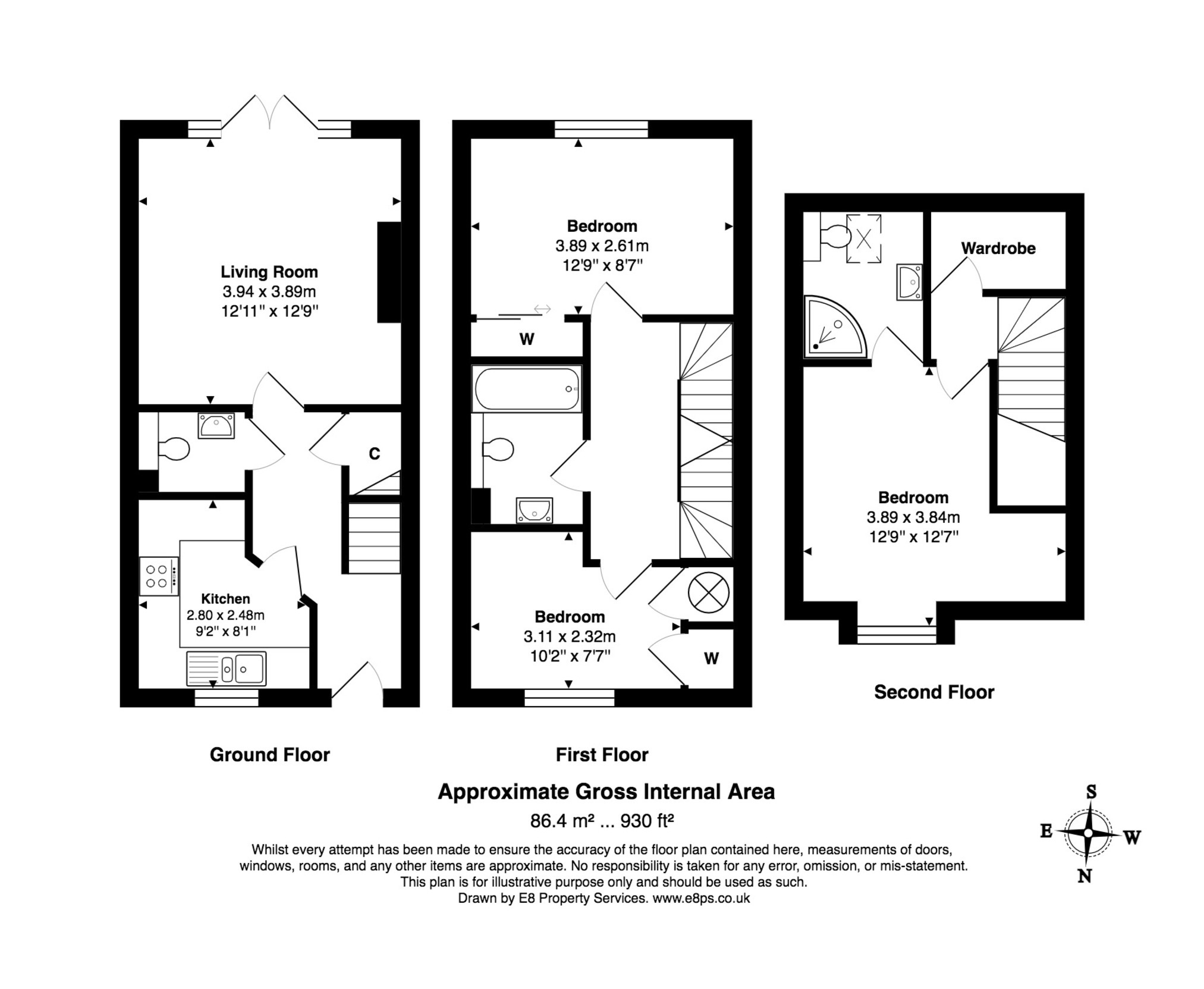 70, Coopers Lane, Abingdon floorplan