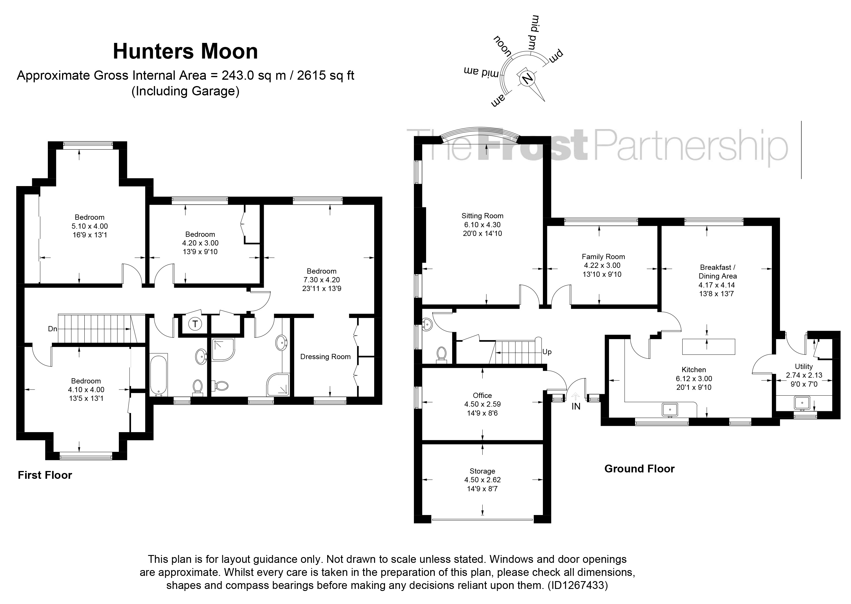 Hunters Moon,, Gorelands Lane, Buckinghamshire floorplan