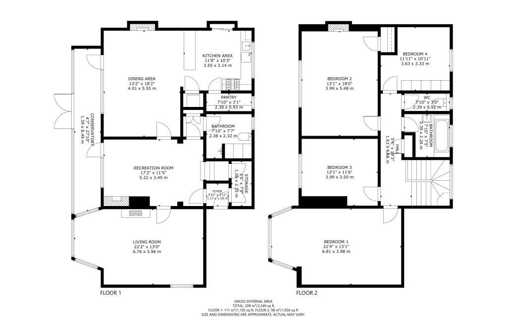 East House, 69, Stanmore Hill, Stanmore floorplan