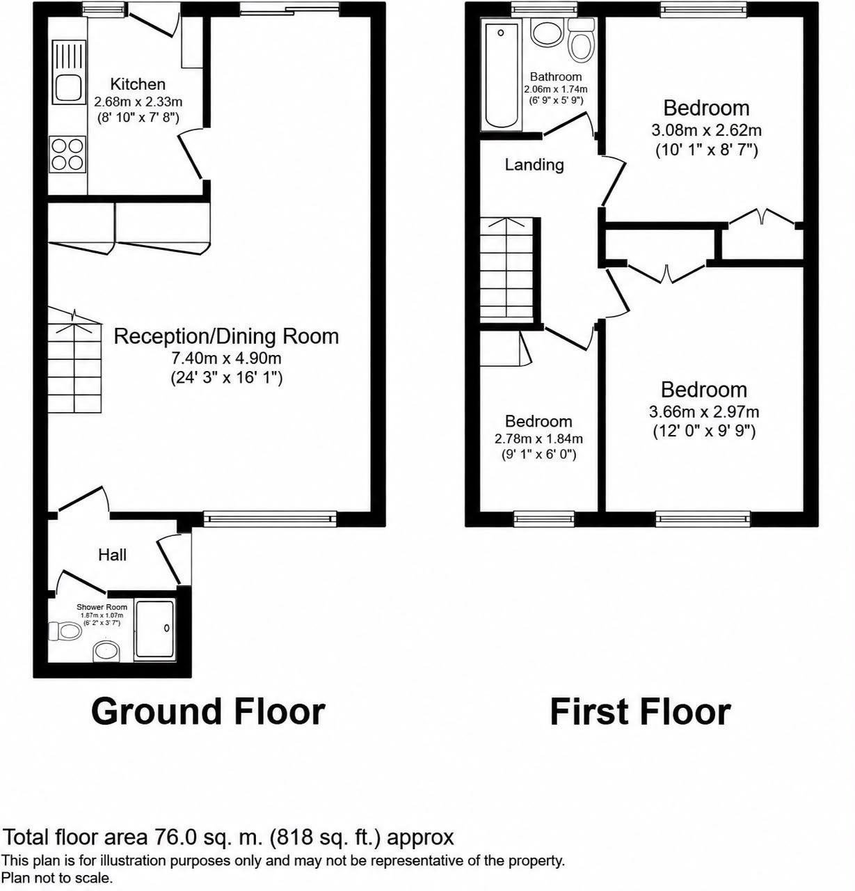 31a, Haling Park Road, South Croydon floorplan