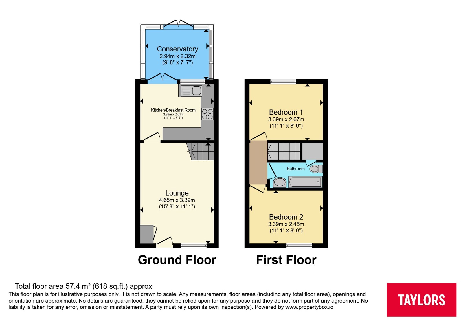 19, Weavers Green, Bedfordshire floorplan