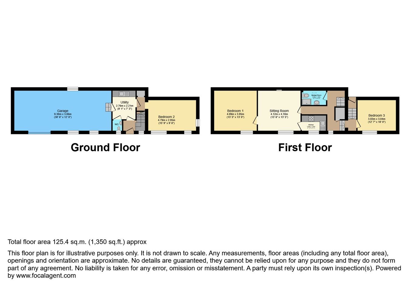 The Old Forge, Bath Old Road, Radstock floorplan