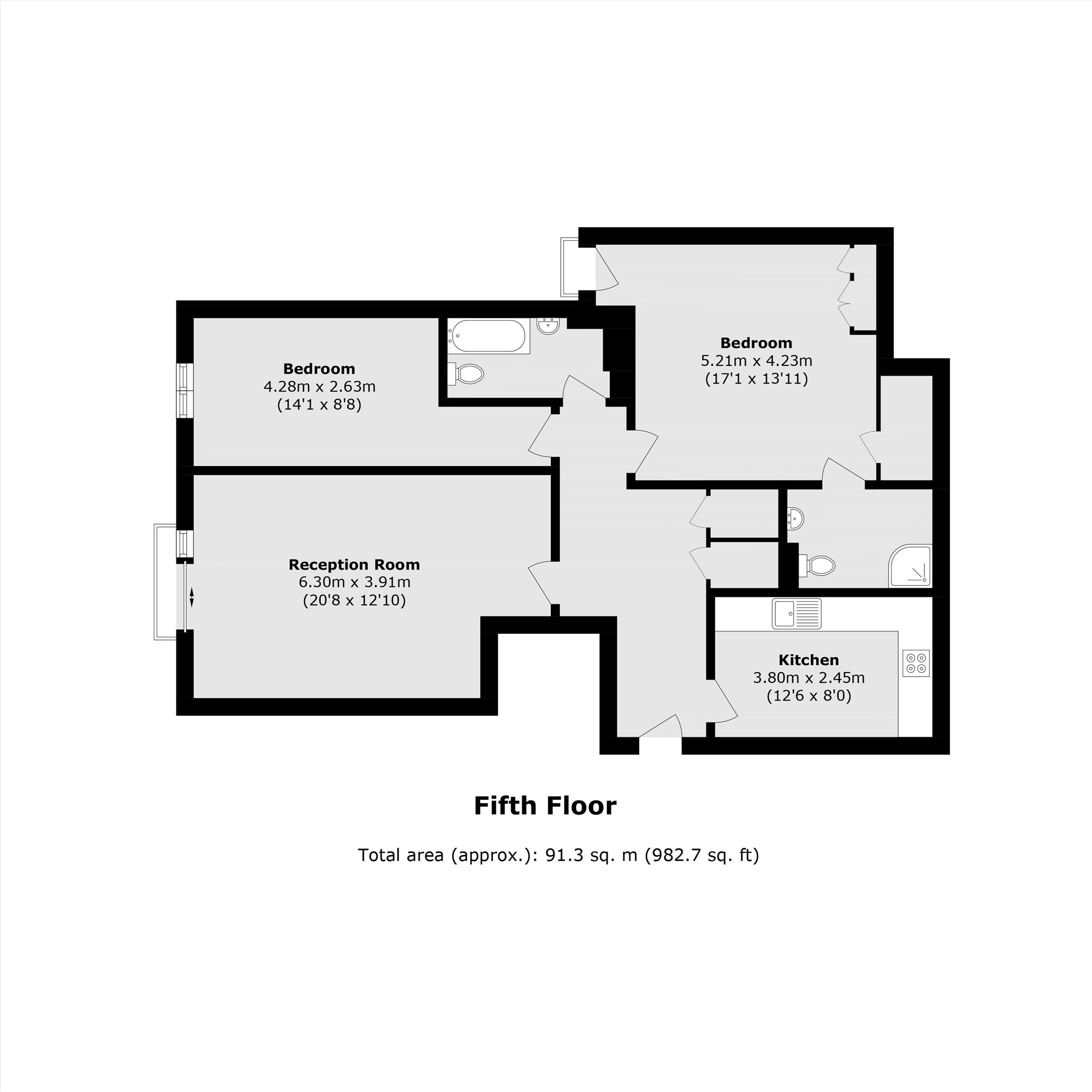 Bridgewater Square, London floorplan