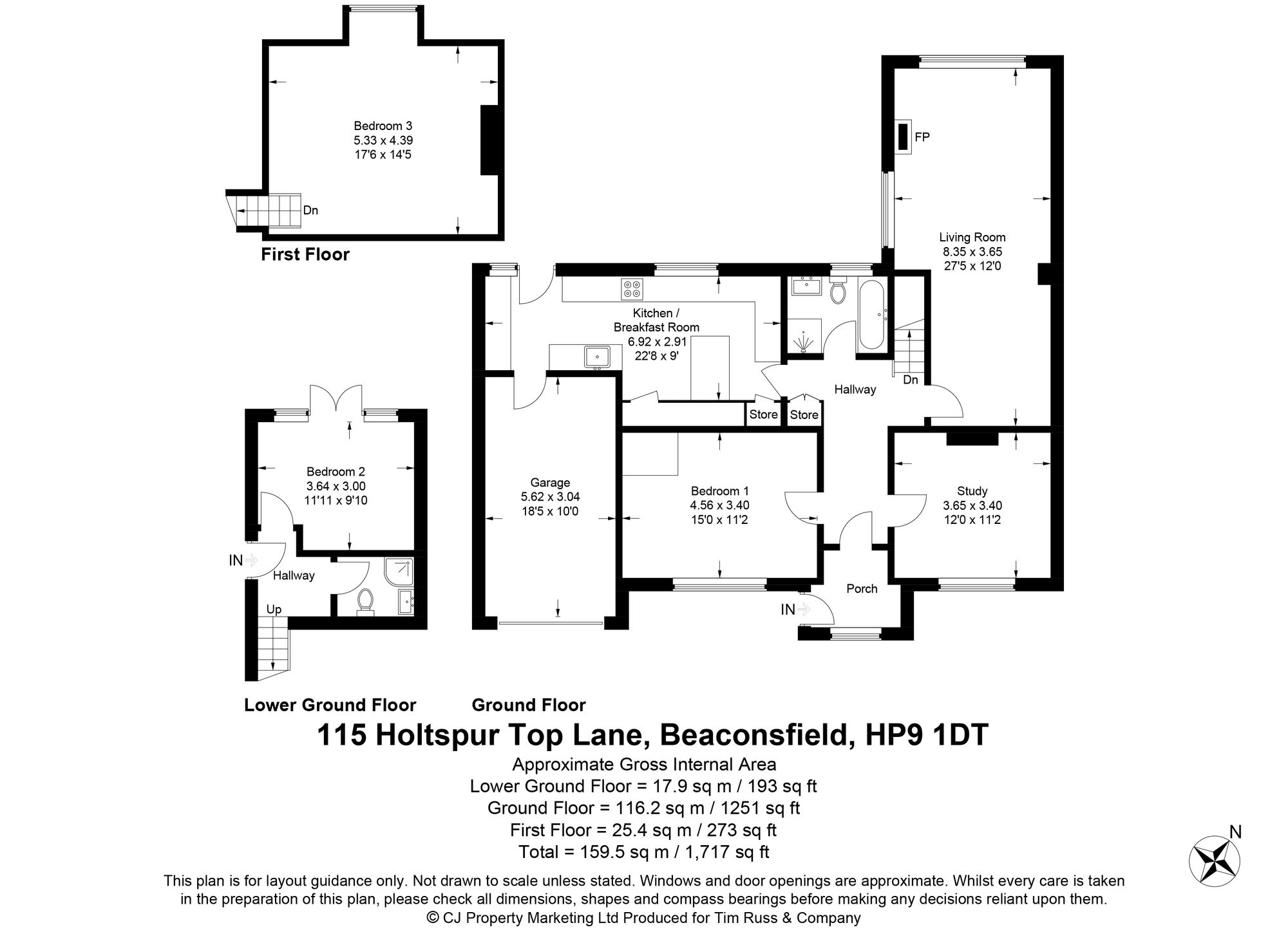 115 Holtspur Top Lane, Beaconsfield floorplan