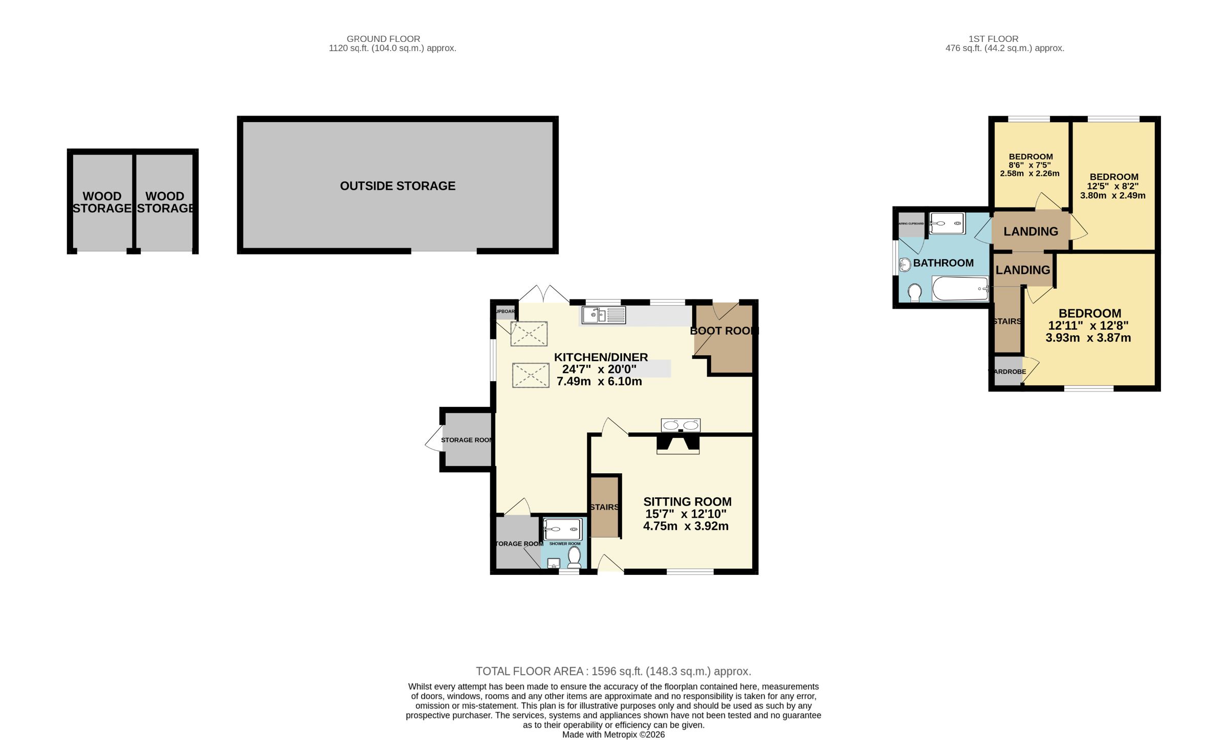 50 High Street, Lydney floorplan