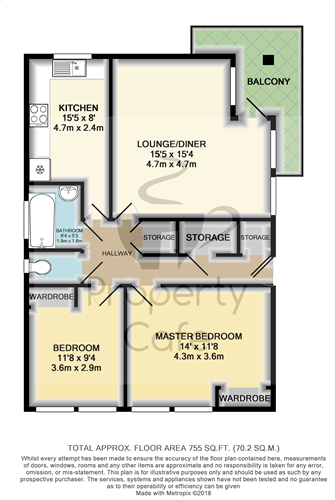 2 Bedrooms Flat to rent in Barnhorn Road, Bexhill-On-Sea TN39