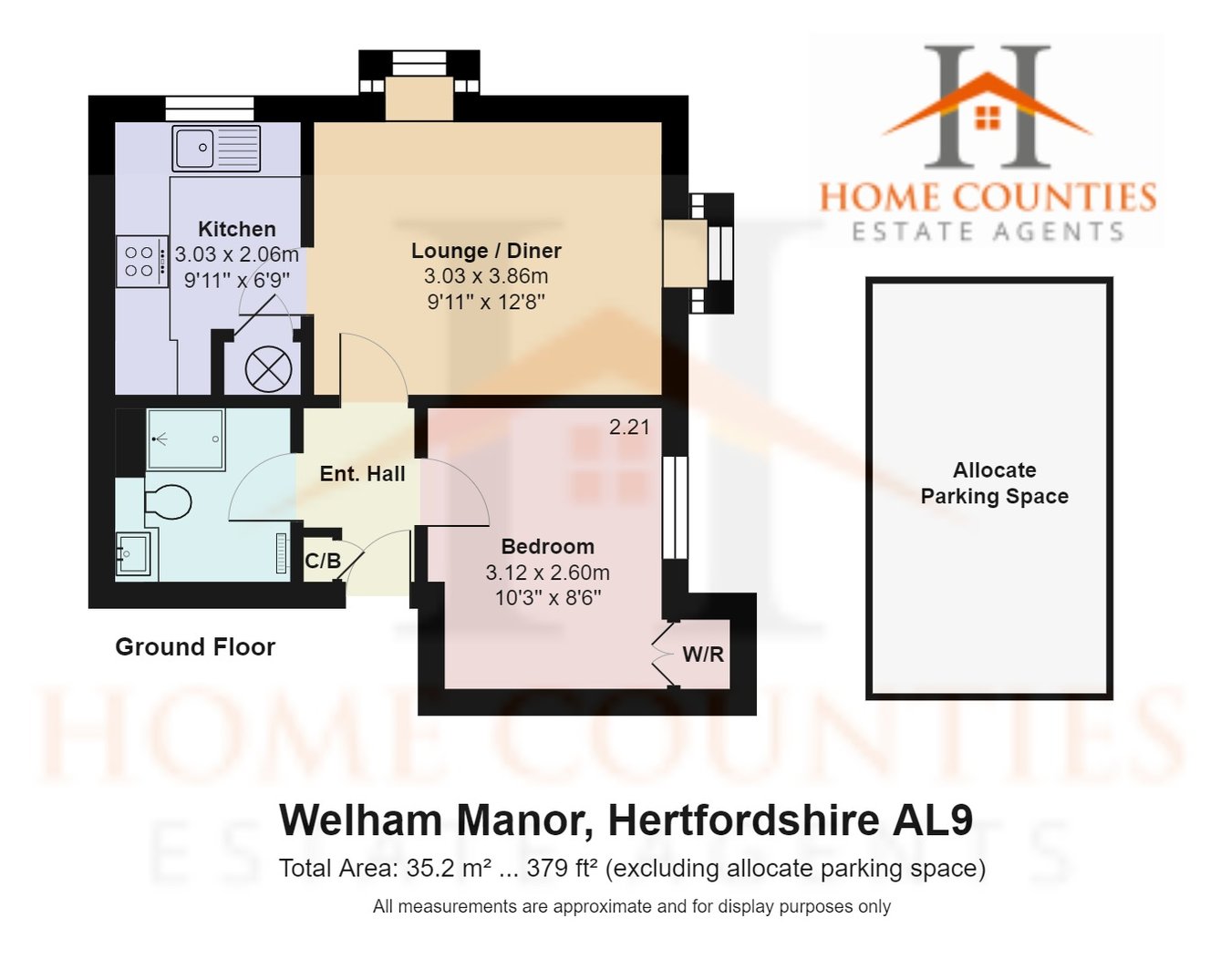 13, Welham Manor, Hatfield floorplan