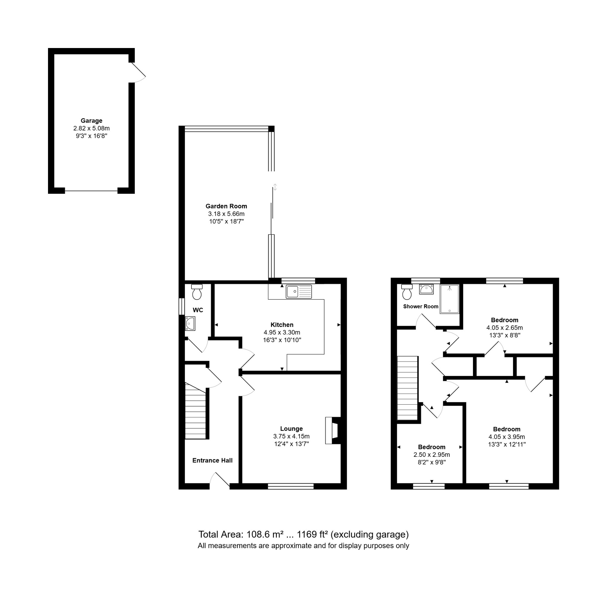 11 Two Sisters Close, Sutton Bridge, Lincolnshire floorplan