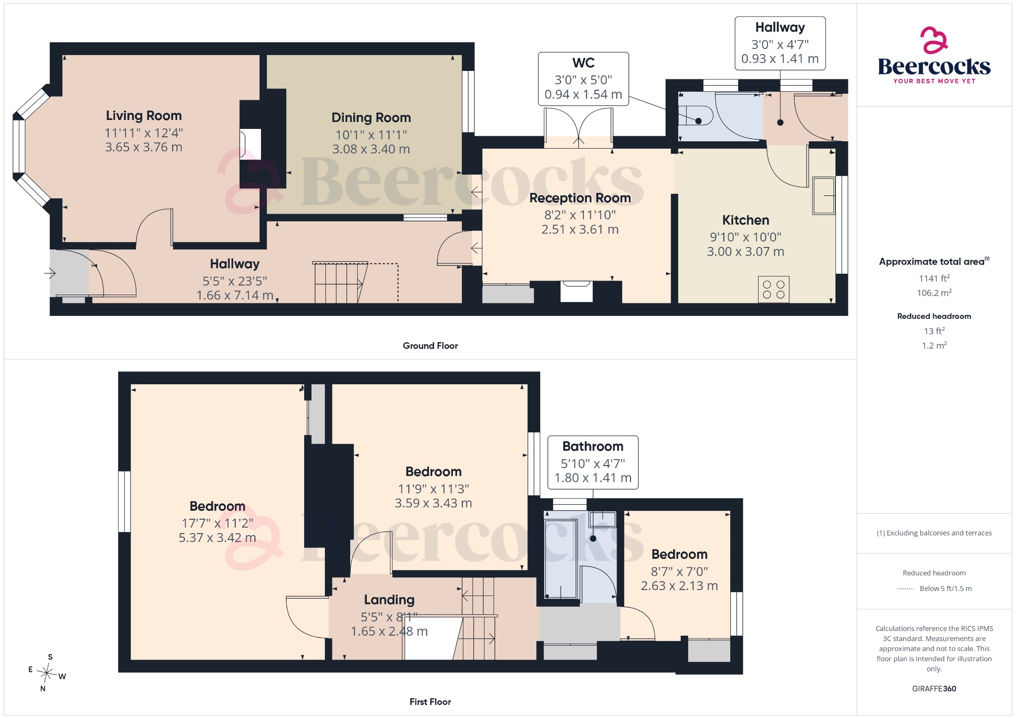 17 Arthur Street, Withernsea, East Riding of Yorkshire floorplan