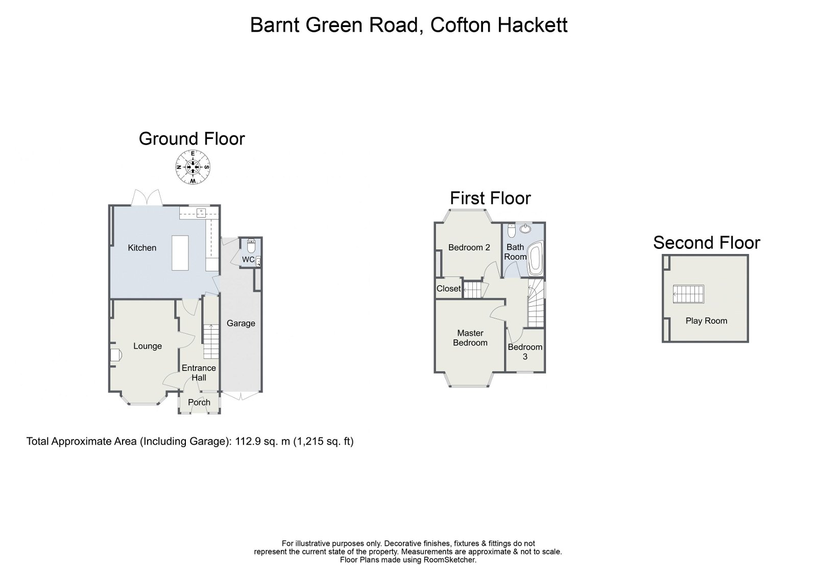 Barnt Green Road, Cofton Hackett B45, 3 bedroom semidetached house for
