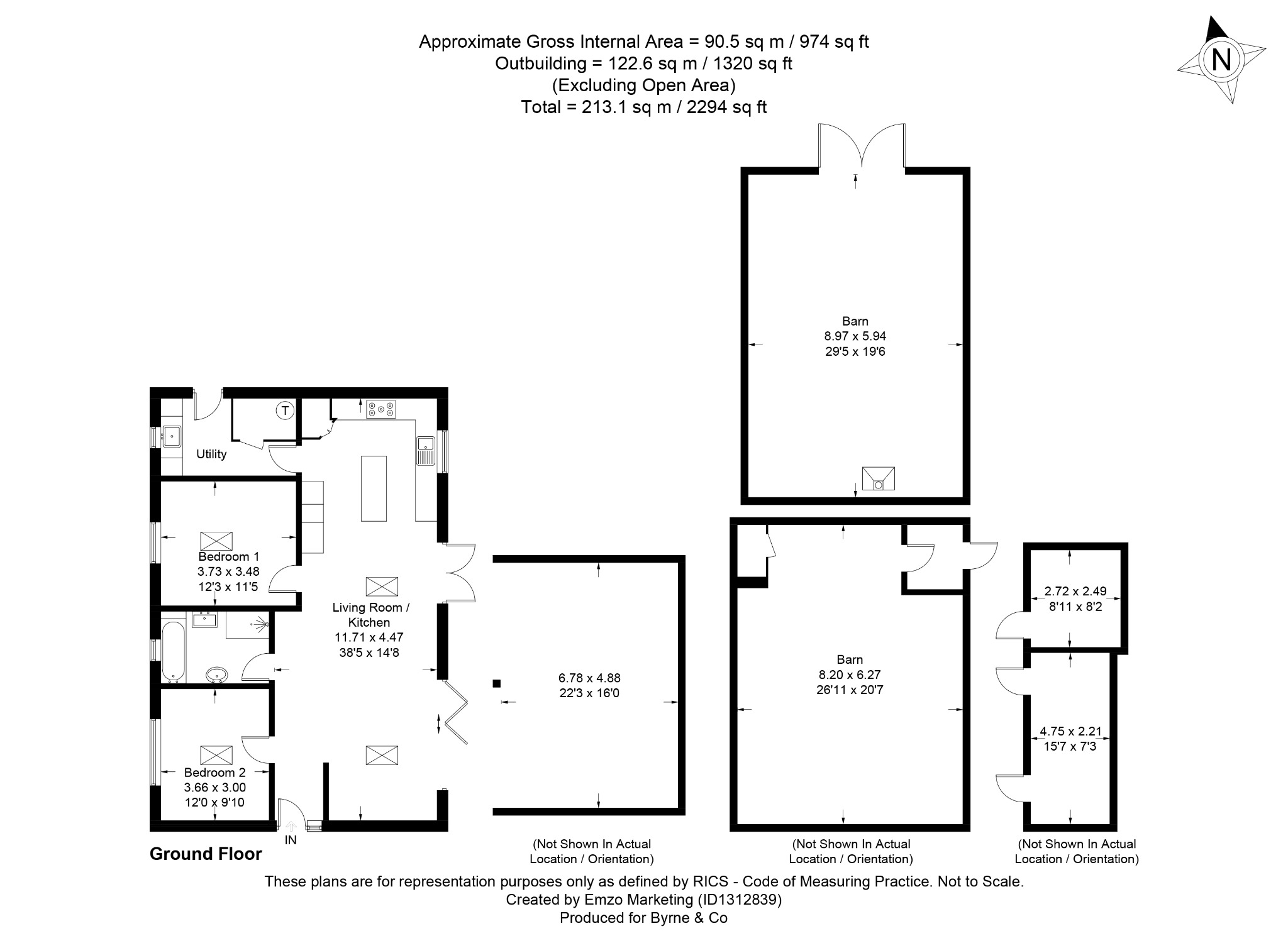 171 Ranvilles Lane, Fareham floorplan