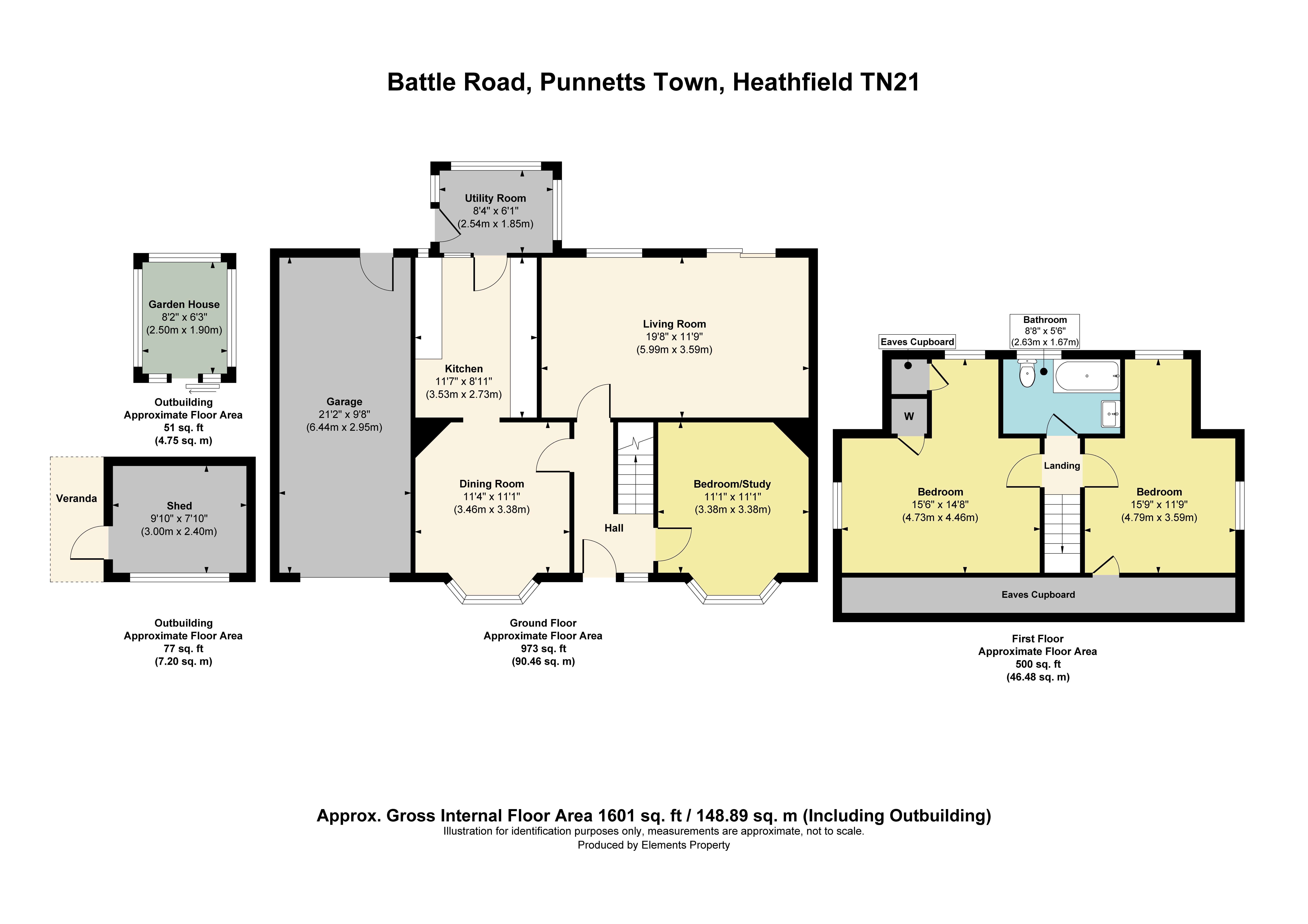 Ascot,, Battle Road, Heathfield floorplan