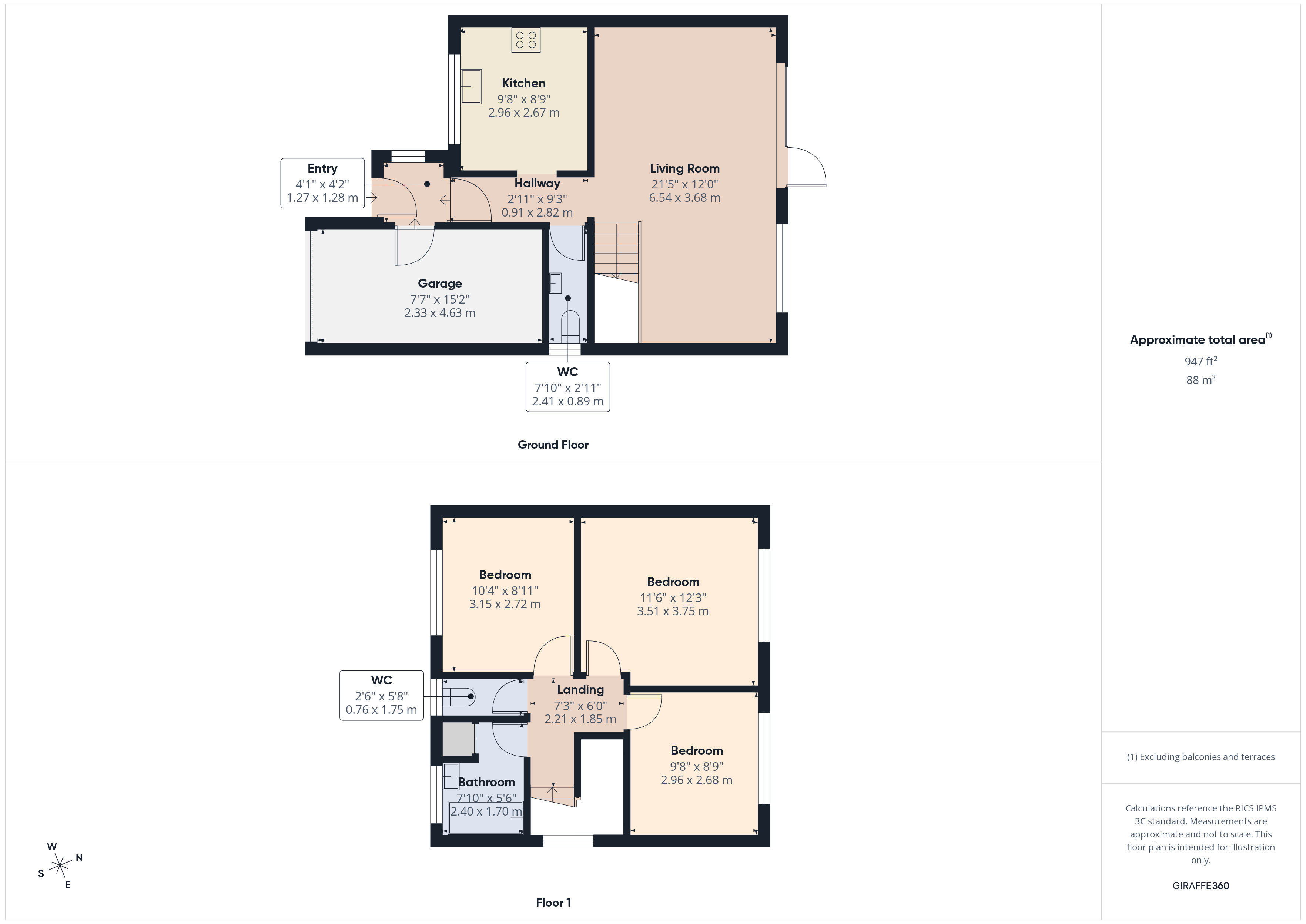 2, Sweetcroft Lane, Uxbridge floorplan