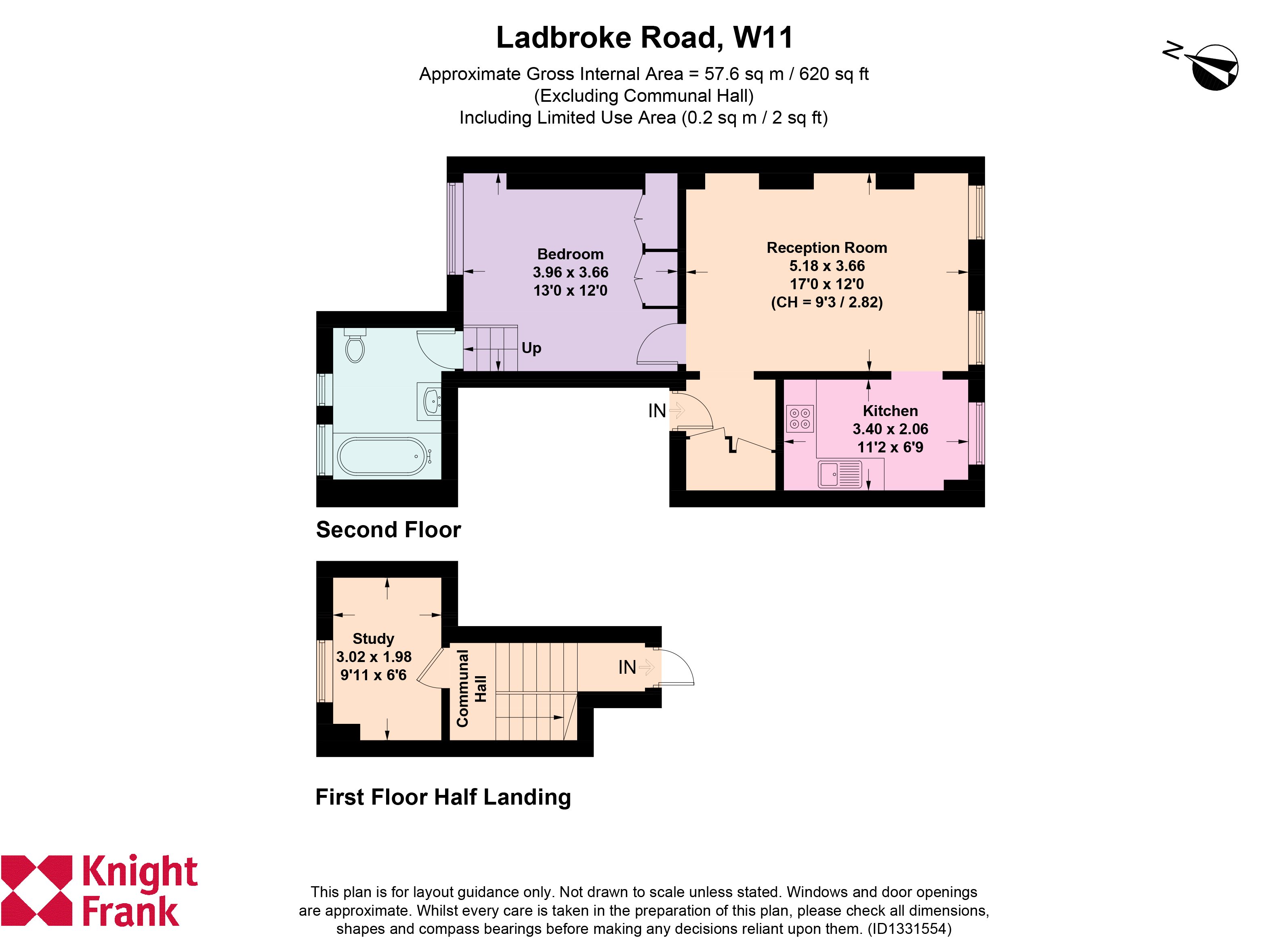 22, Ladbroke Road, London floorplan