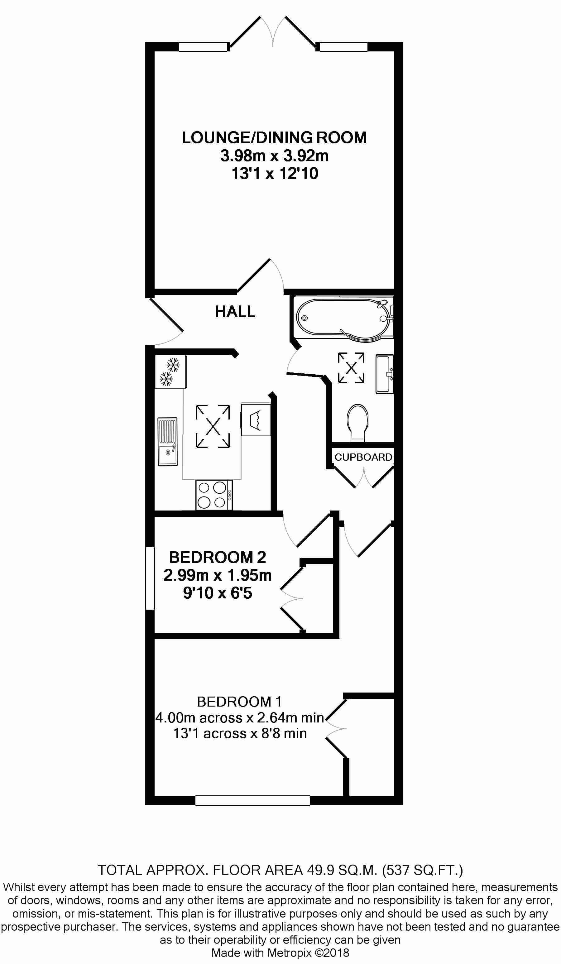 2 Bedrooms Bungalow to rent in Meadlands Drive, Petersham, Richmond TW10