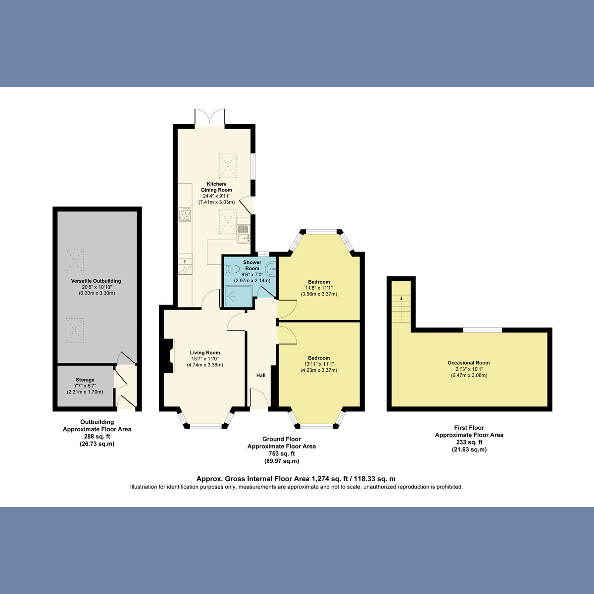 170, Bradford Road, Otley floorplan