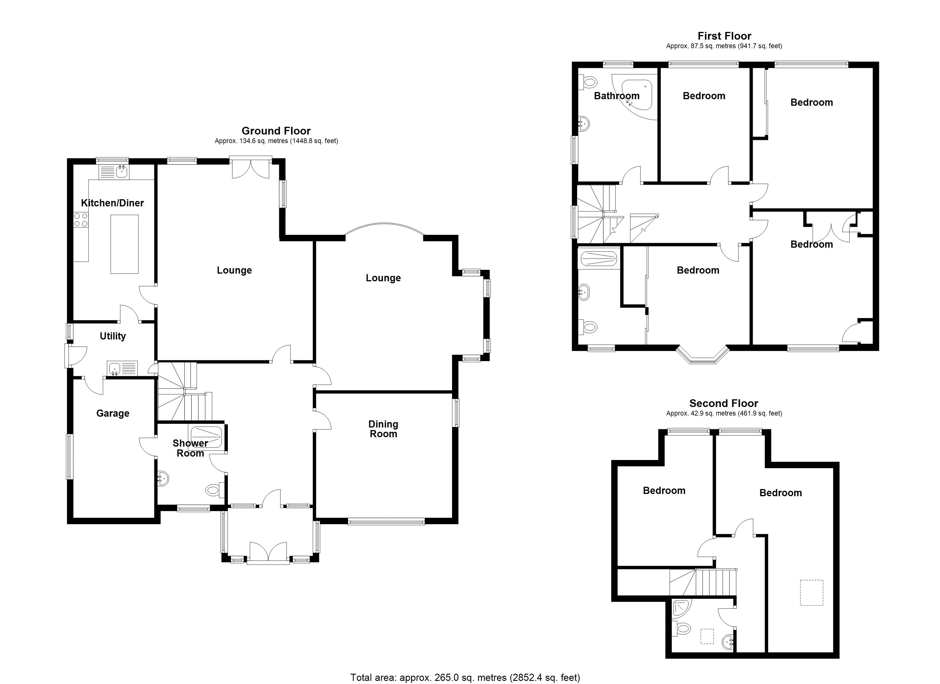Green Road, Moseley, Birmingham B13, 6 bedroom detached house for sale
