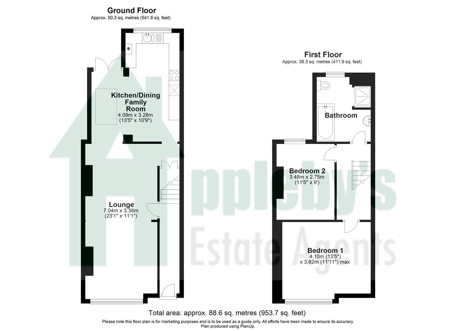Rosebery Avenue, Linden, Gloucester GL1, 2 bedroom terraced house for sale 62079024